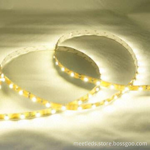 SMD3528 Single Chip Silicone Tube, IP67 Waterproof Flexible LED Strip, 60-piece of LEDs/m, 12V